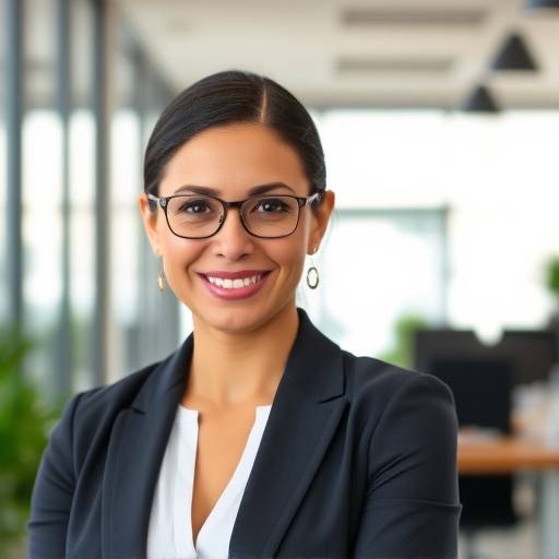 Foto de Ana Silva, gerente de RH